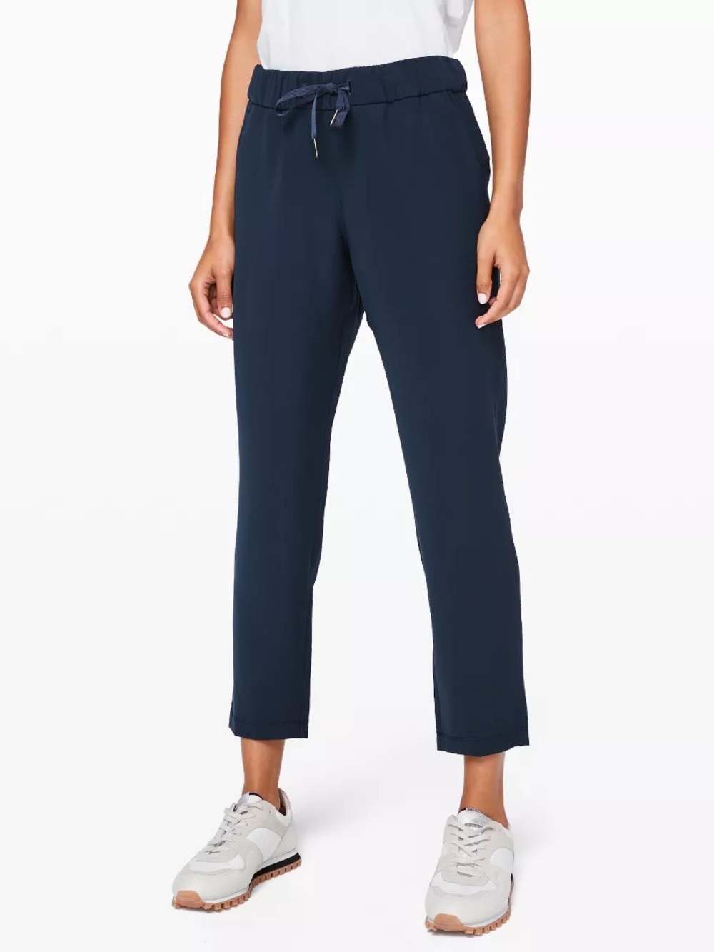 lululemon athletica Navy Drawstring Jogger Pants